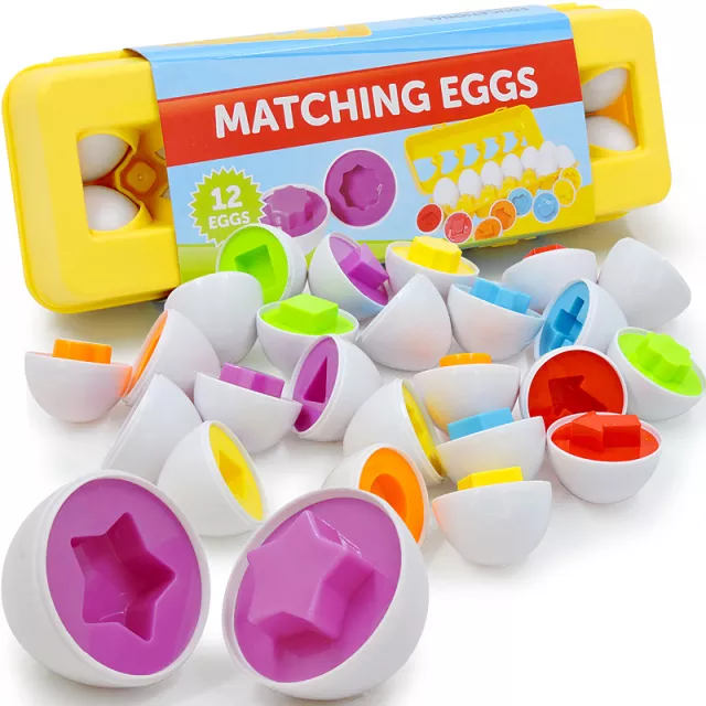 Matching eggs toy on sale