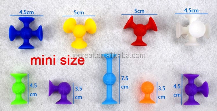 Suction Toys 72pcs