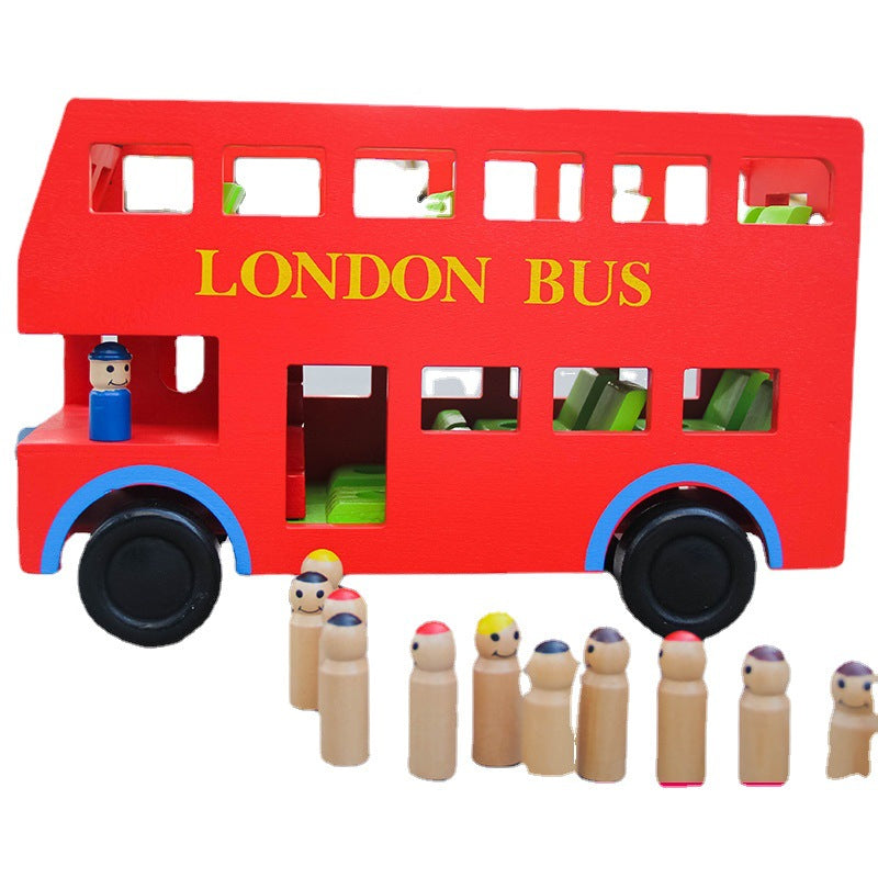 London Bus Wooden