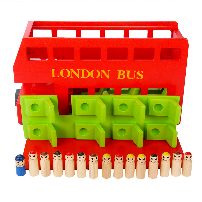 London Bus Wooden