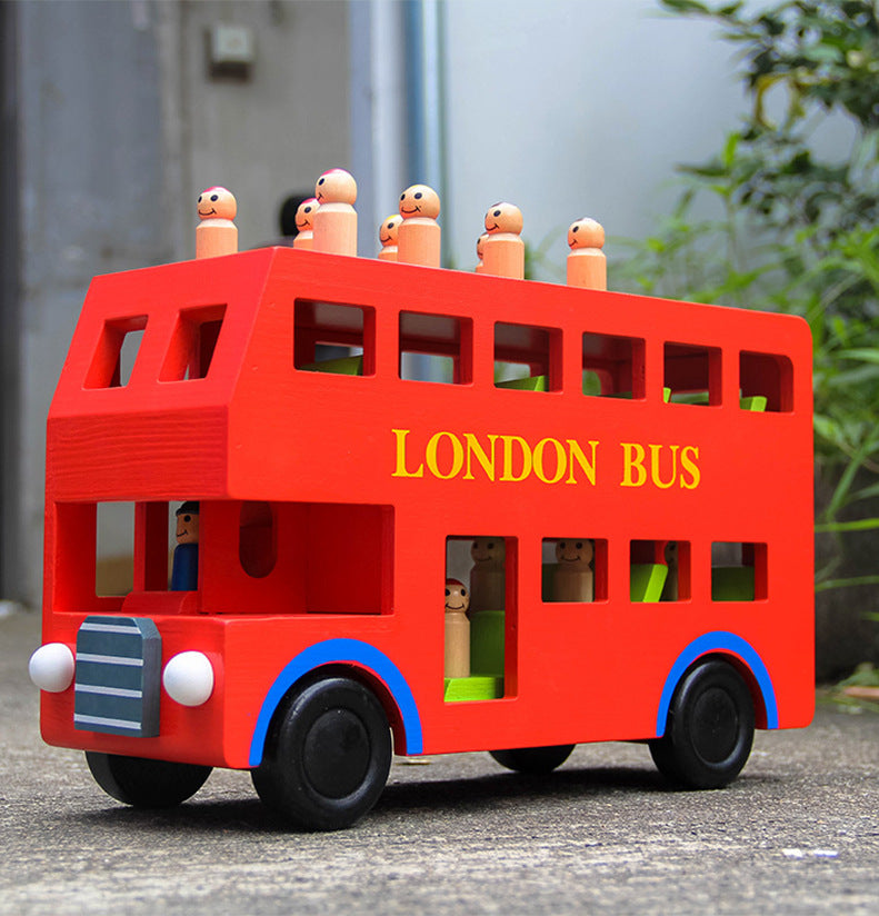 London Bus Wooden